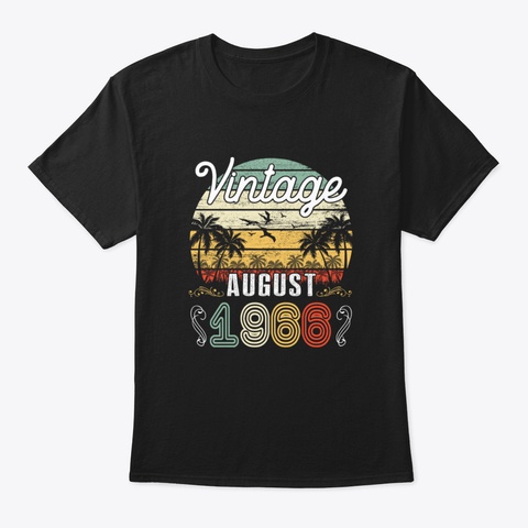 Happy Birthday 54 Years Old To Me You Pa Black T-Shirt Front