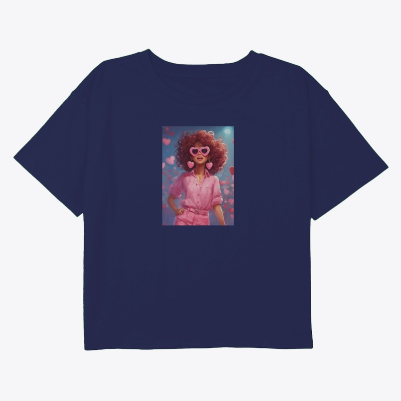 Printed crop t-shirt 