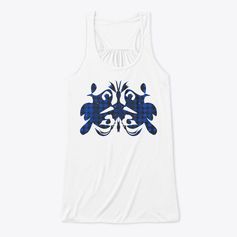 Blue Butterfly Design