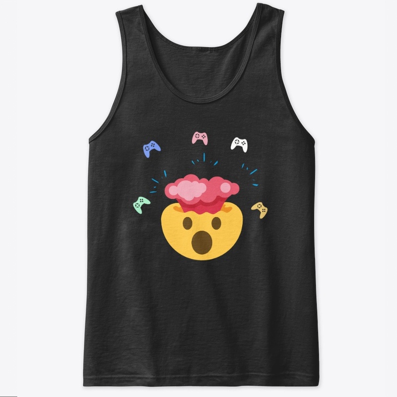surprised face love video games T-shirt.