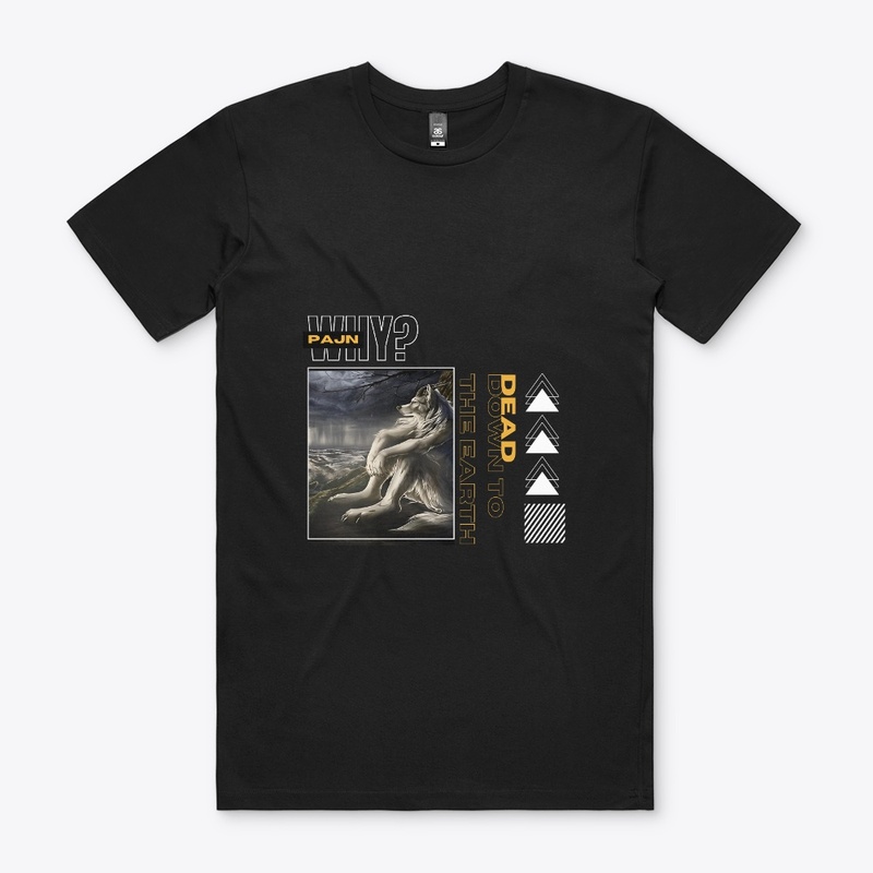 Sad wolf t-shirt