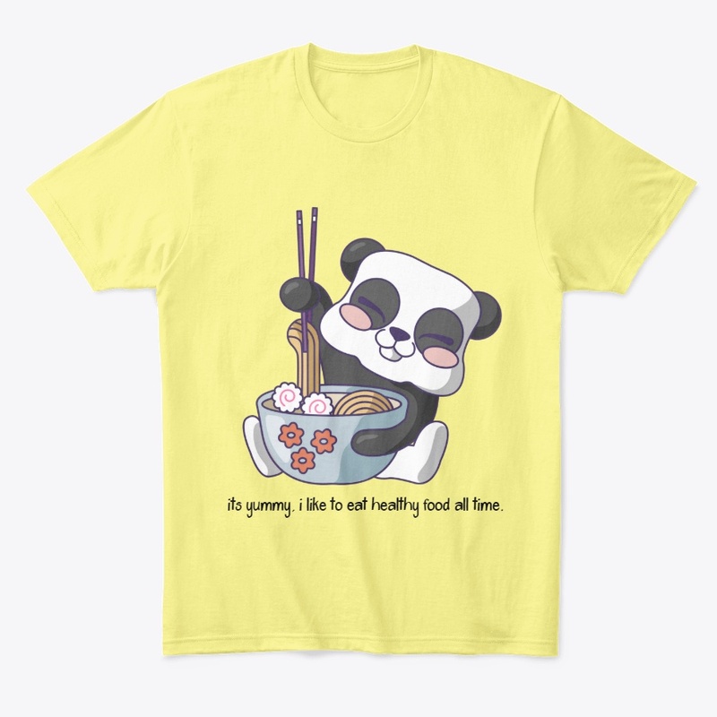 Cute Foodie Panda | Made in USA