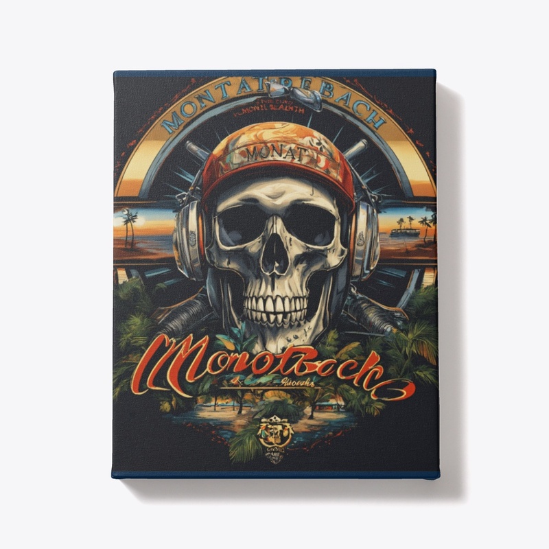 Rock and roll skull jam tee
