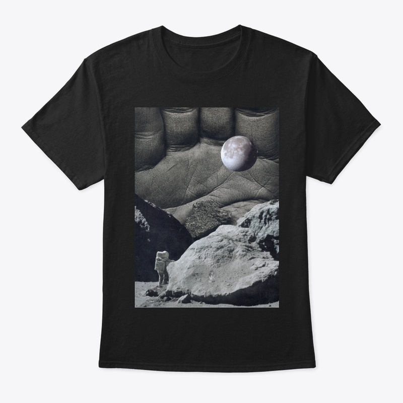 The REAL Moon Landing Analog Collage Art