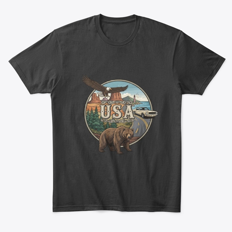 USA Nature Explore Travel Badge