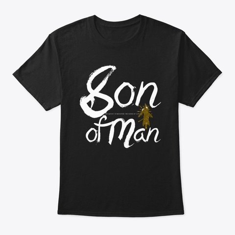 Son Of Man Black T-Shirt Front
