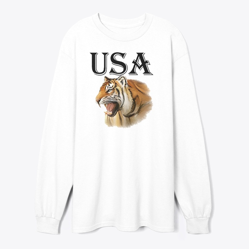 USA Tiger T shirt
