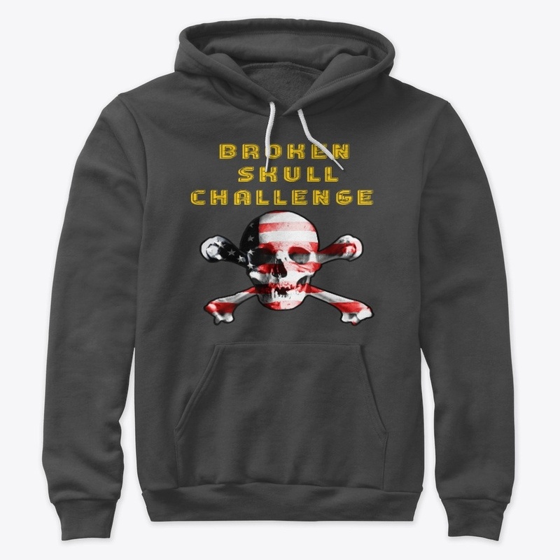 Broken Skull Challenge clothing.
