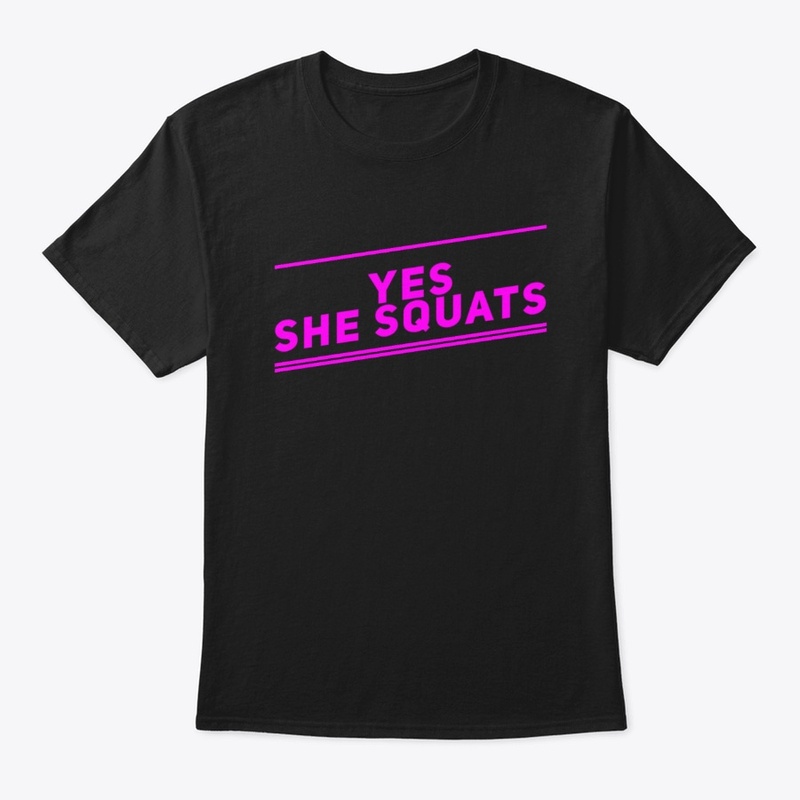 YES, SHE SQUATS!