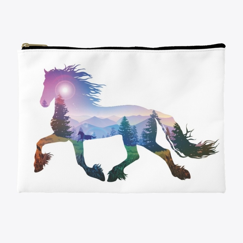 Horse in Trees