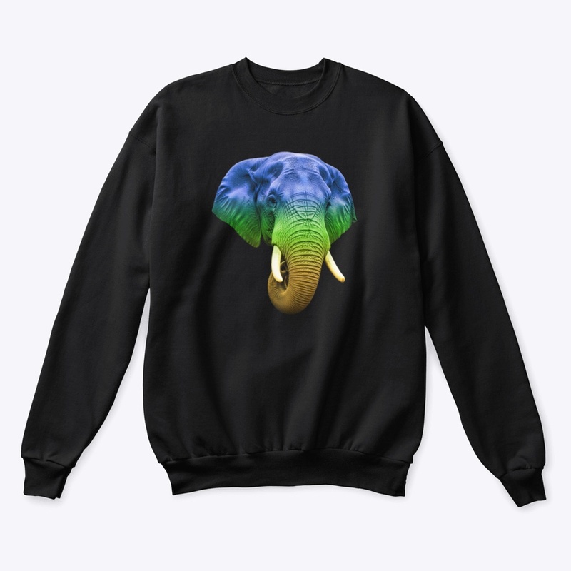 Multi-coloured Elephant