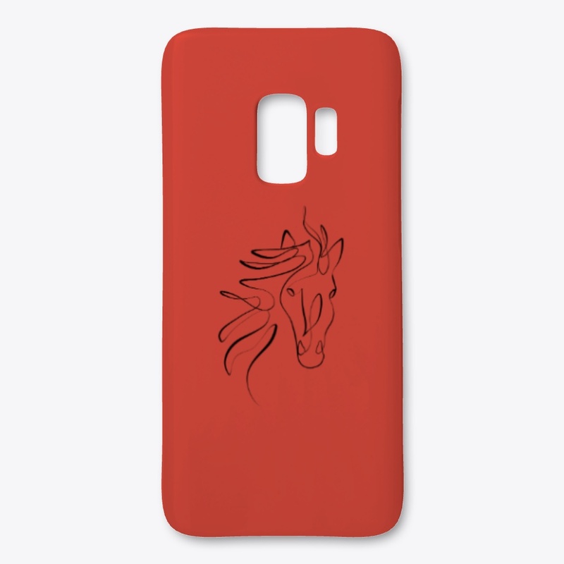 Free. Line Art Phone Case