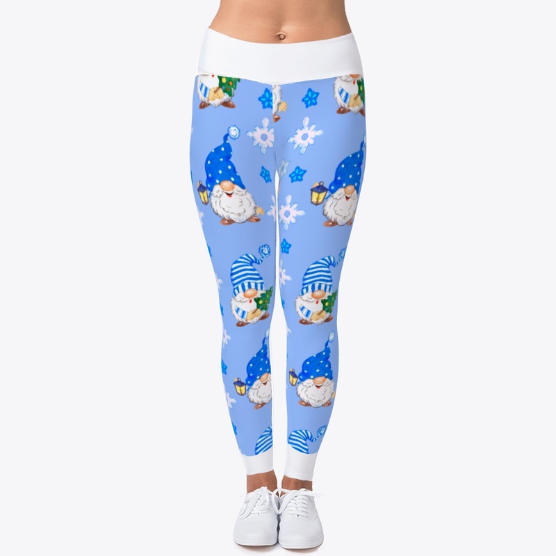 Gnomes in the snowflakes