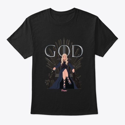 Kameron From Drag Race Black T-Shirt Front