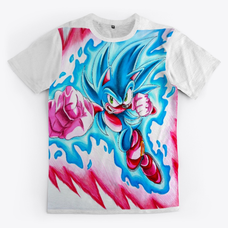 Super Sonic Blue Kaioken