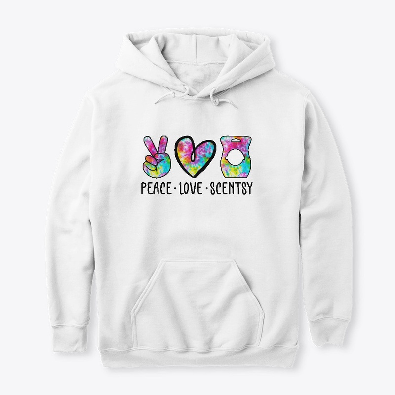 Peace Love and Scentsy Tie Dye