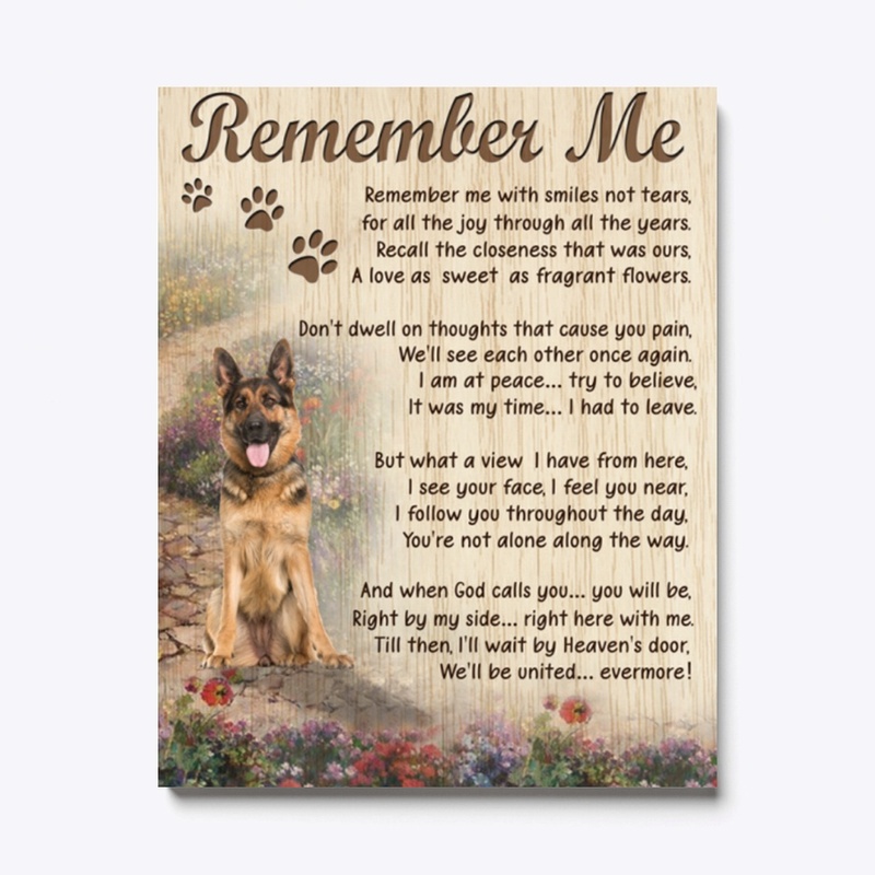 Remember Me Canvas
