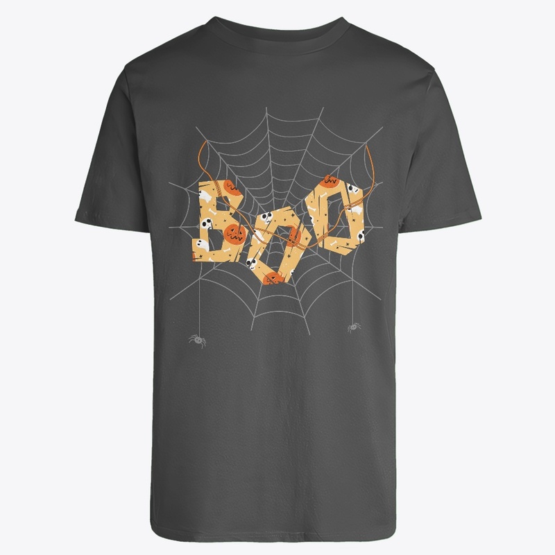 Spider Web Boo Halloween Shirt