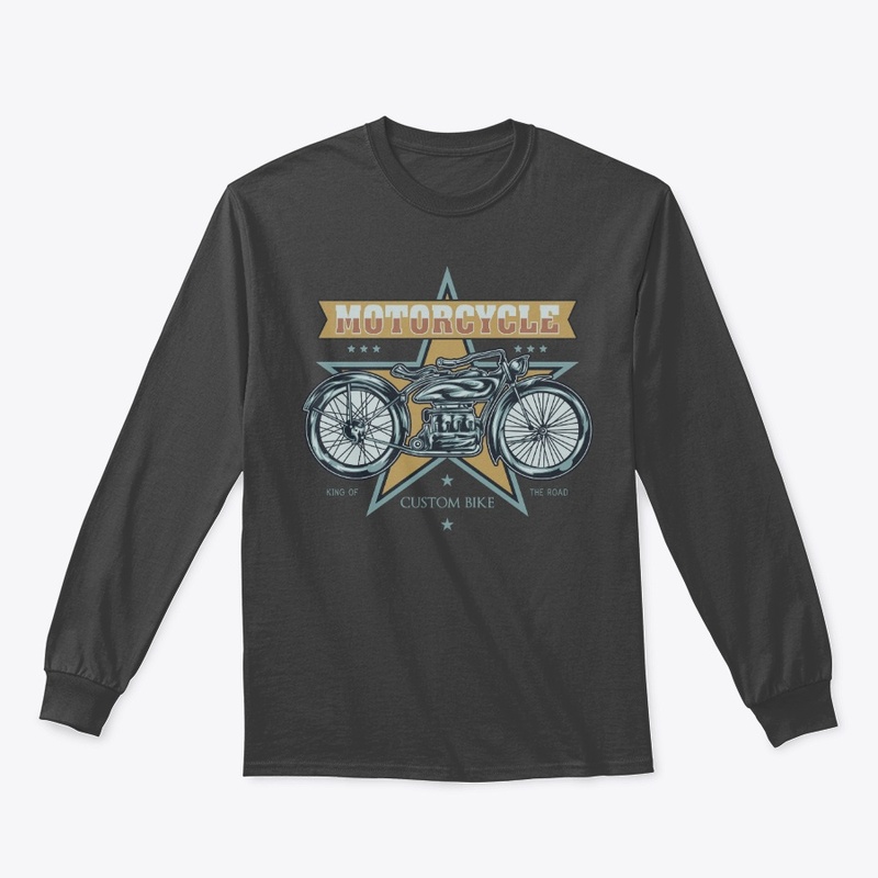 Motorcycle Custom Bike T-shirt Design