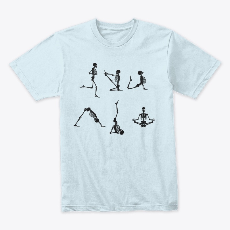 Yoga Skeletons T-shirt