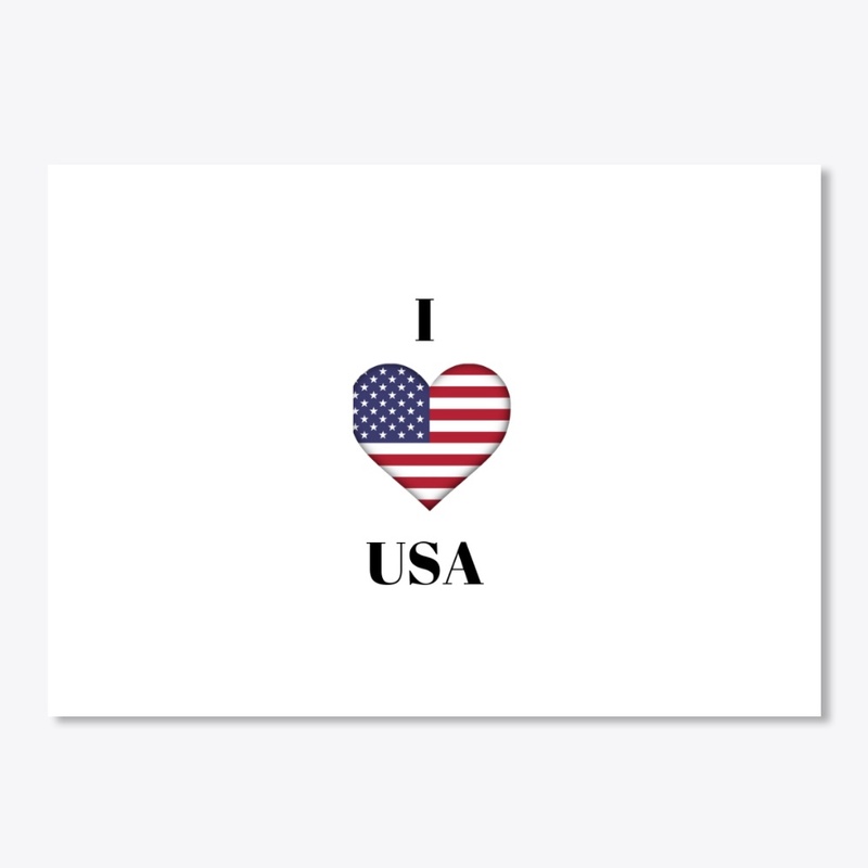 I love USA Tee - 4th of July Tee