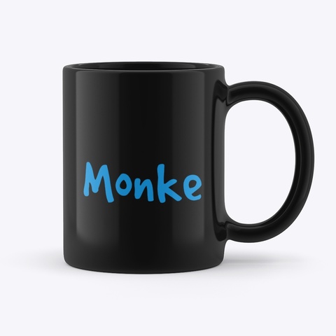 Mr.Zdf Mug Black T-Shirt Back