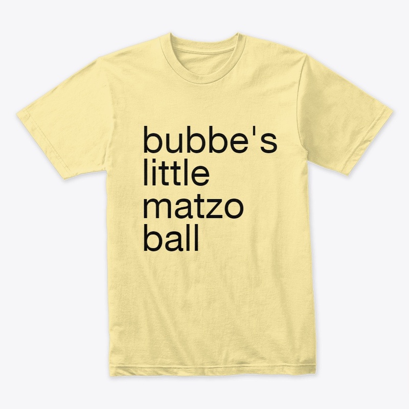 Bubbe's little matzo ball
