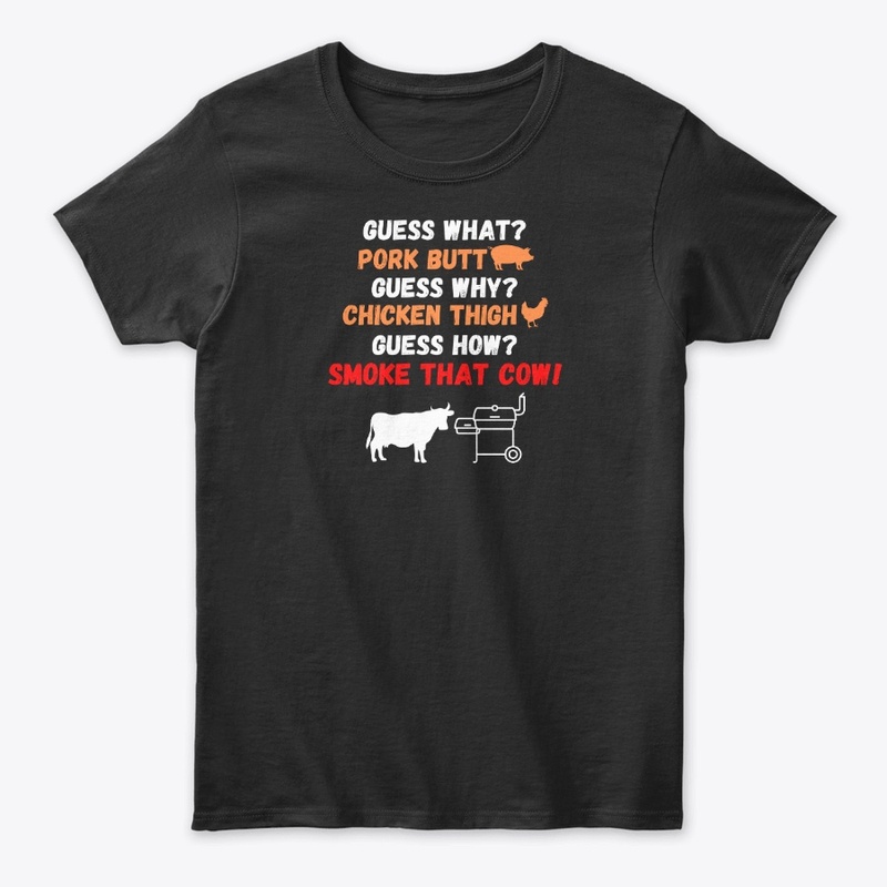 Funny, BBQ, Guess What, Pork Butt, Smoke