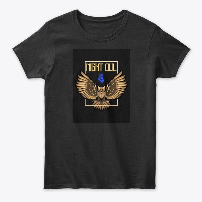 Night owl t shirt 