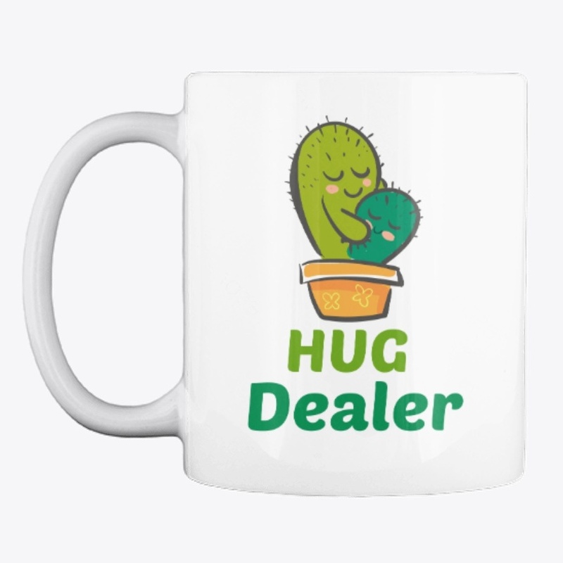 Hug Dealer Cute Cactuses At Peace