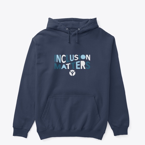 Inclusion Matters Navy T-Shirt Front
