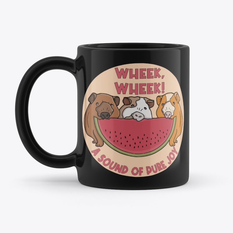 Wheek, wheek! A sound of pure joy