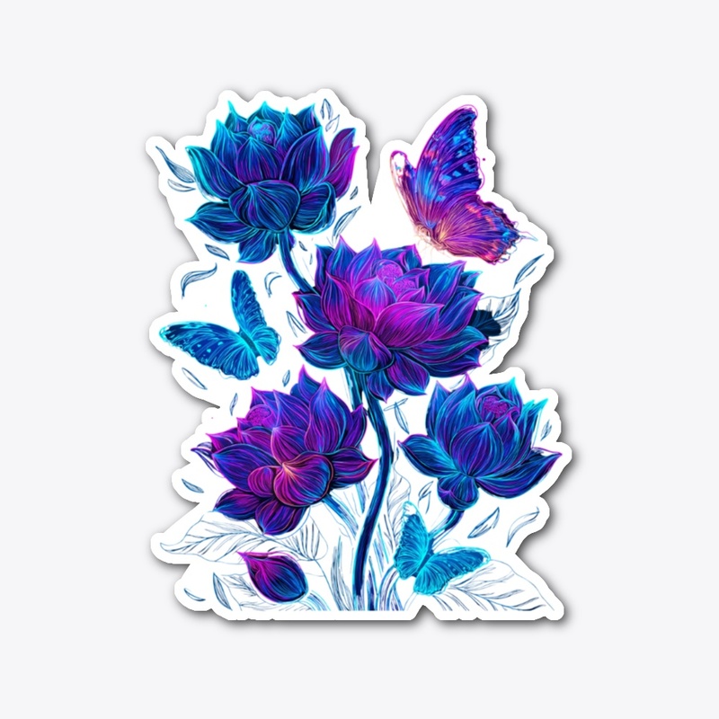 Cyber Bloom Aesthetic