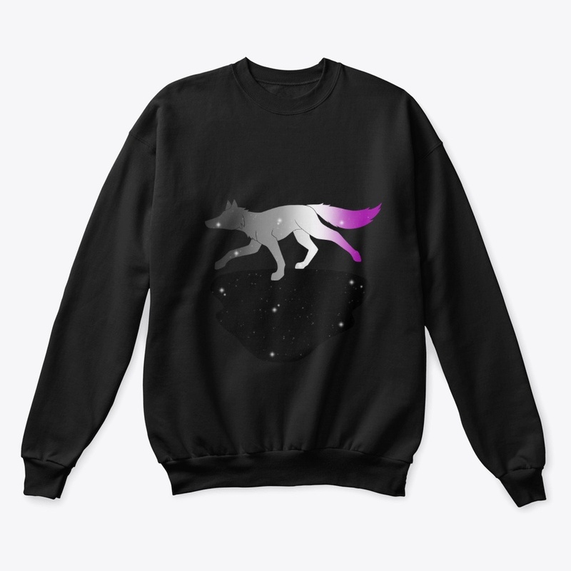 Asexual running starry fox