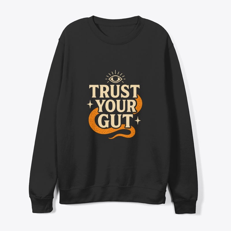 Trust Your GutIntuition Eye Motivational