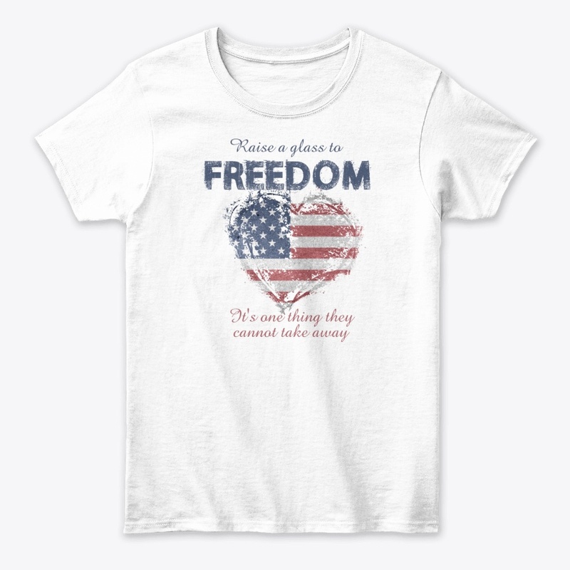 Raise a glass to freedom