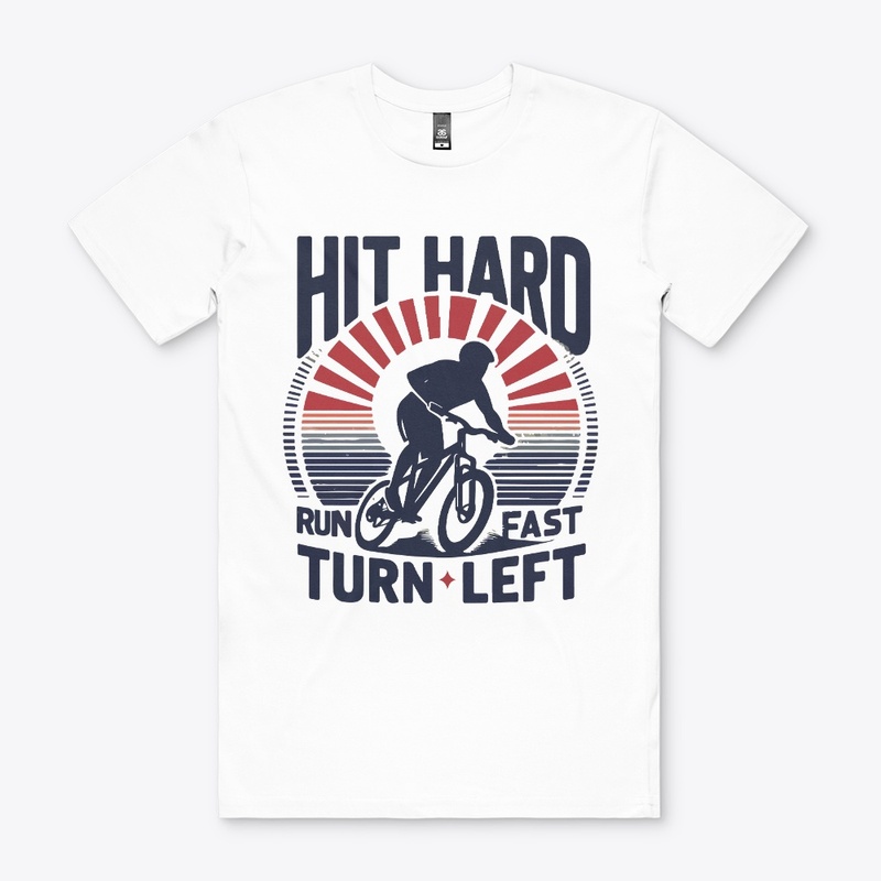 Hit Hard Cycling Tee