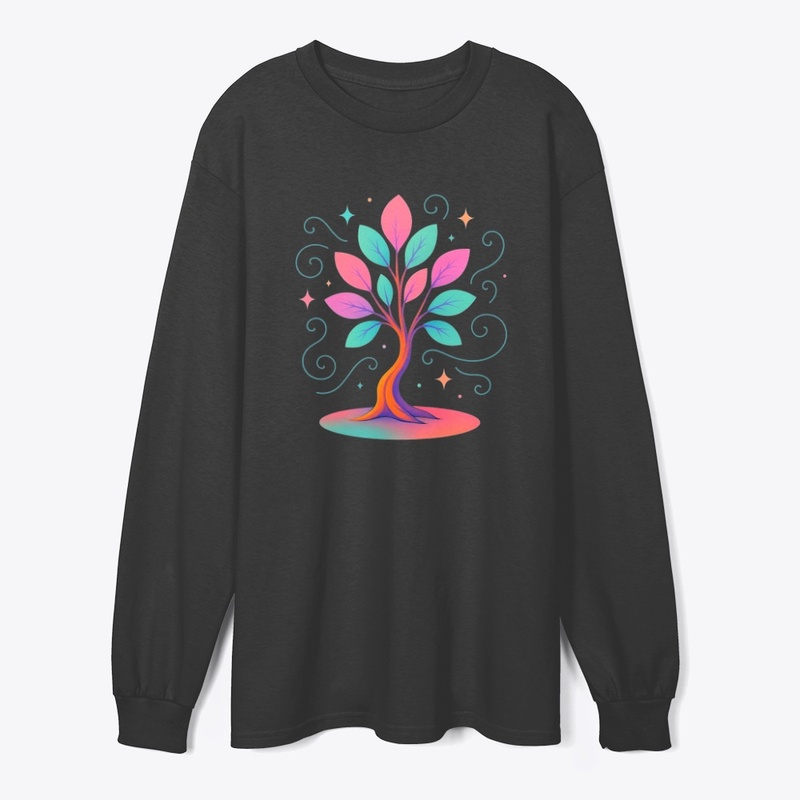 Mystical Colorful Tree of Life–Vibrant