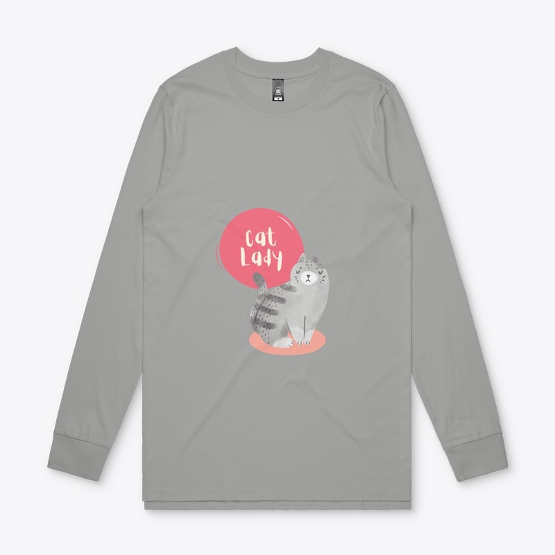 Cat Lady T shirts for Girls