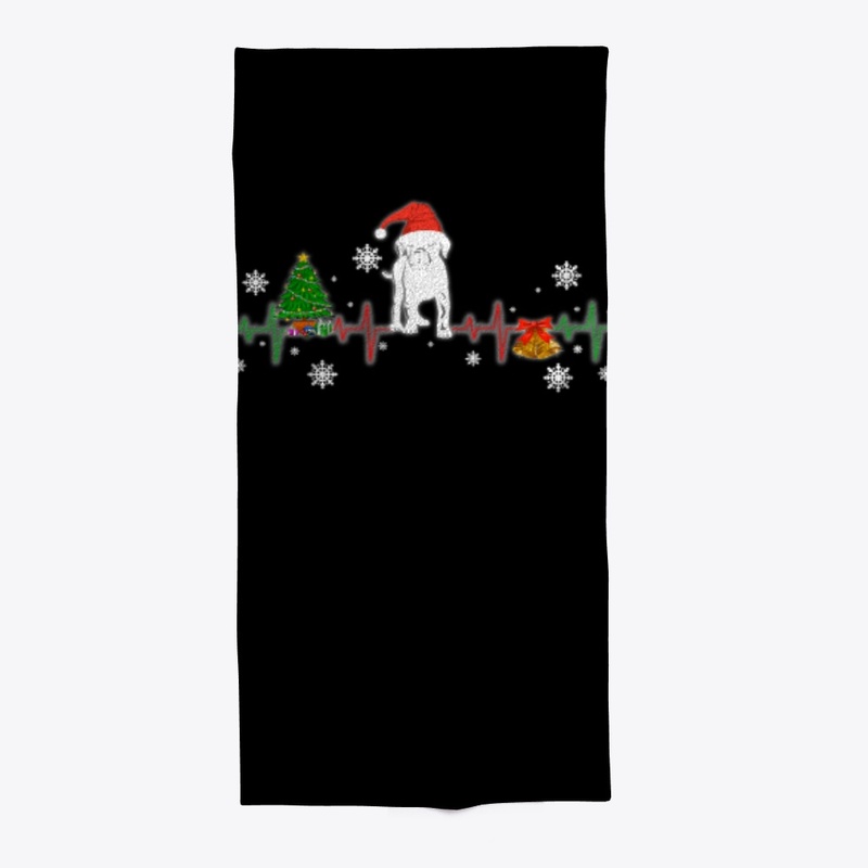 Labrador Retriever Christmas Heartbeat 