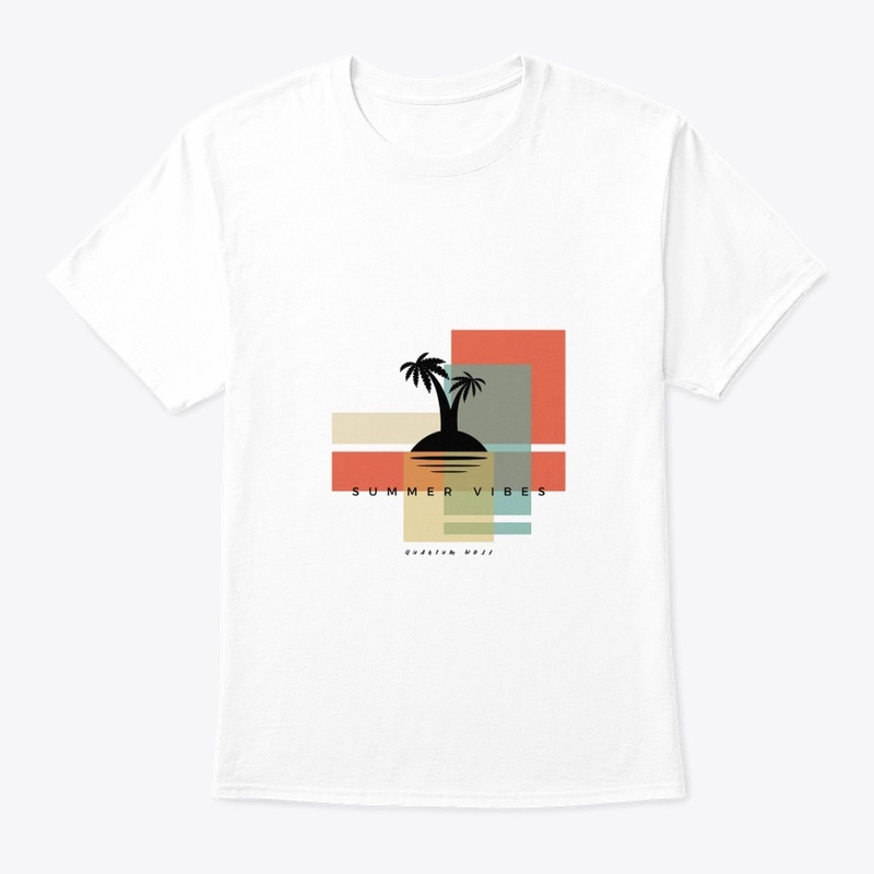 "SUMMER VIBES" TEES BY QUANTUM WOLF 