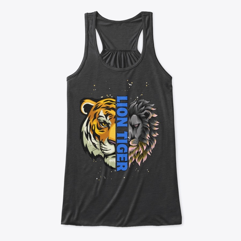 Lion Tiger Women's Premium Tee Design