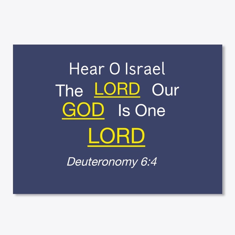 SignPost Scripture -Deuteronomy 6:4 