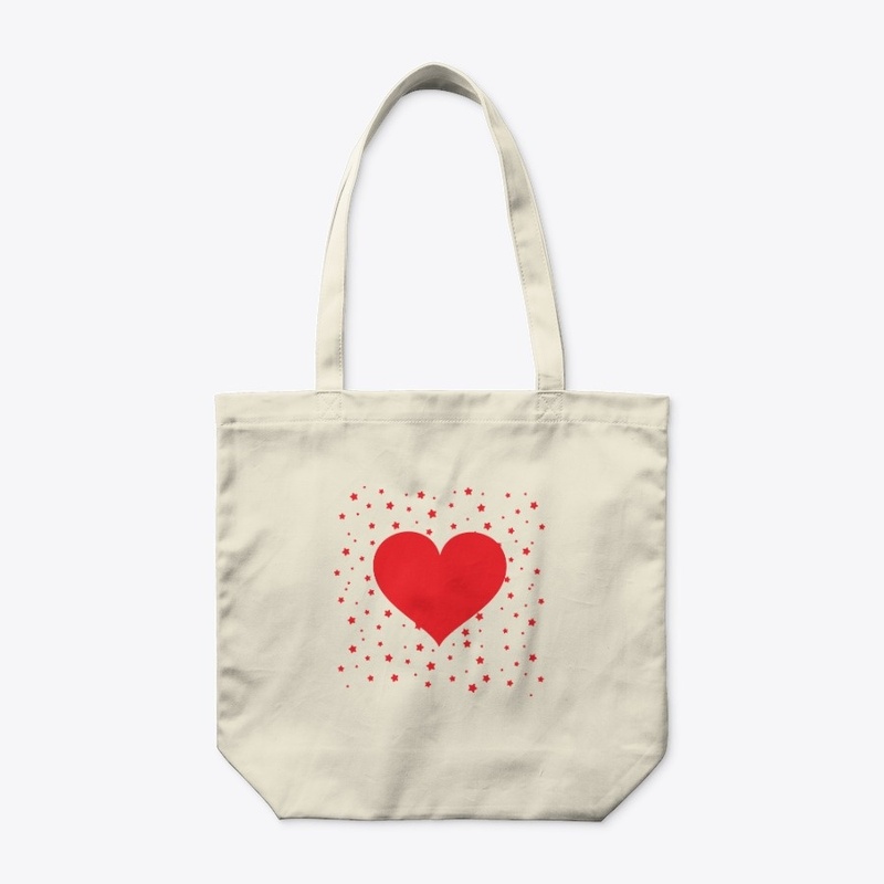 Heart with stars