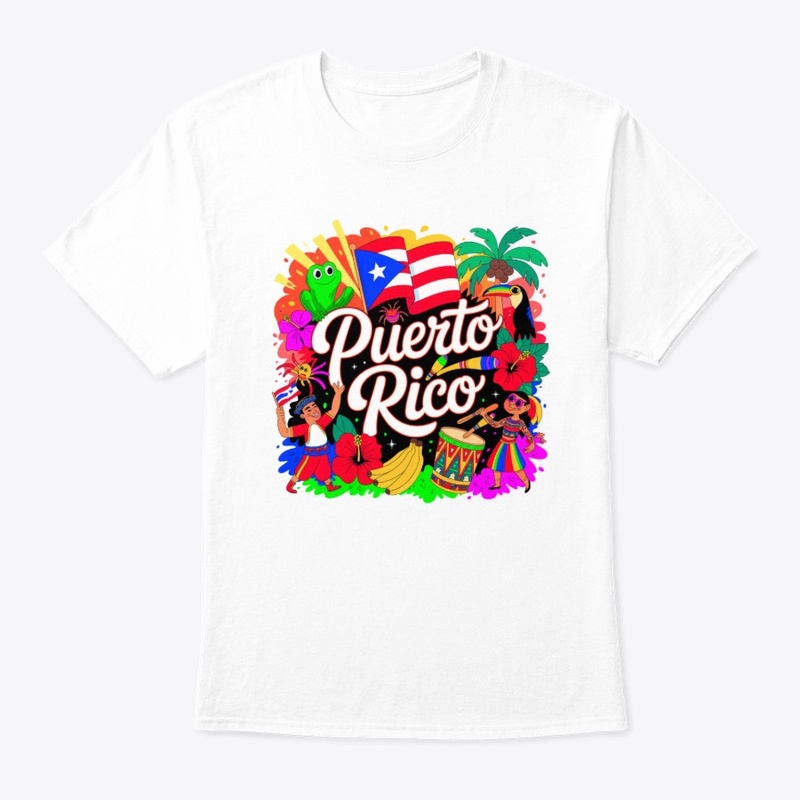 Puerto Rico Island Vibes Tee