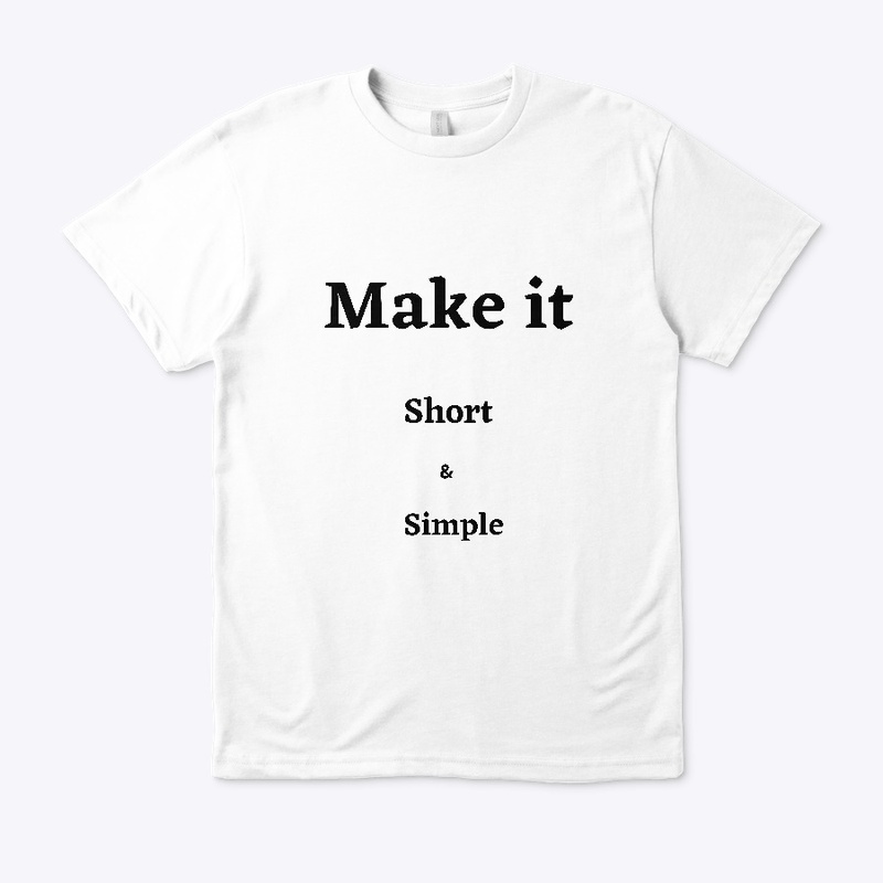 Make it short $ simple