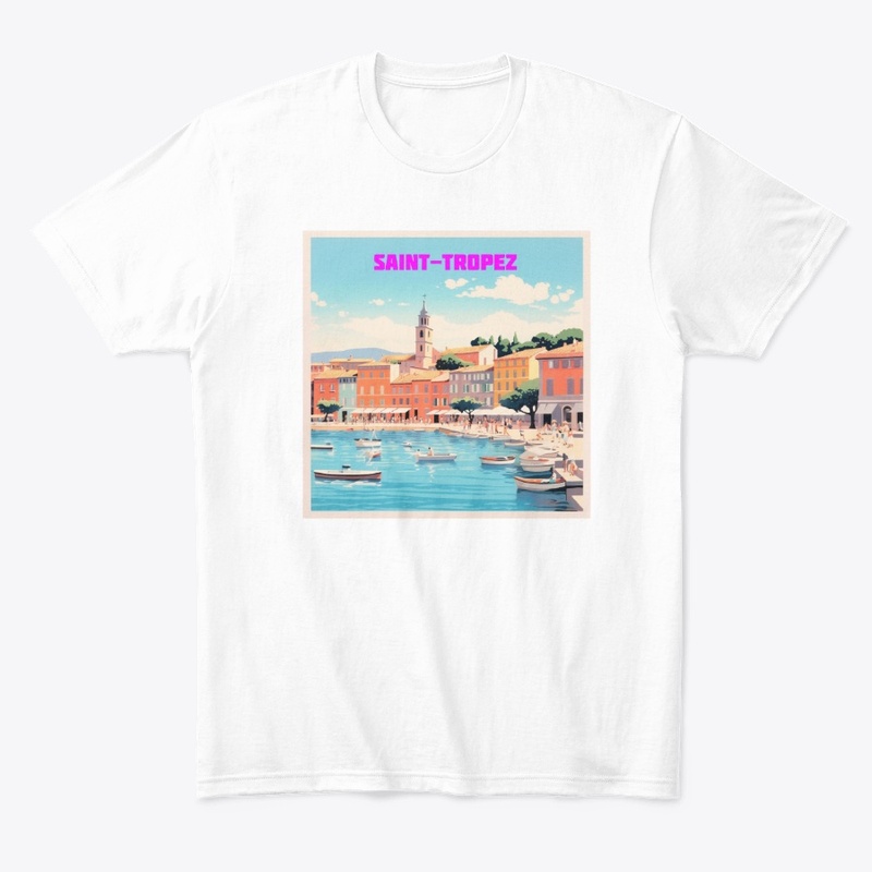 "Pastel Paradise" Saint-Tropez