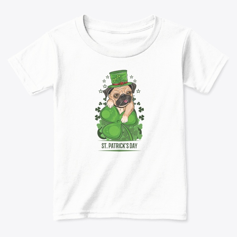 Pug St. Patrick's Day
