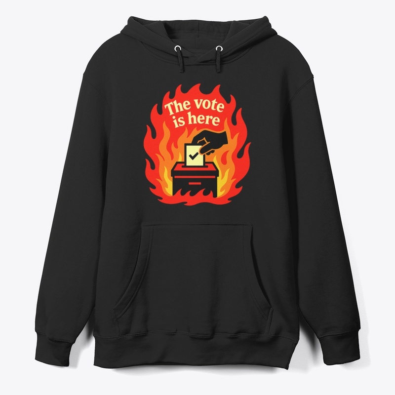 Custom Vote Graphic|Vote Tee,Bold Voting