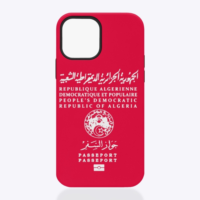coque iPhone passeport Algérie 